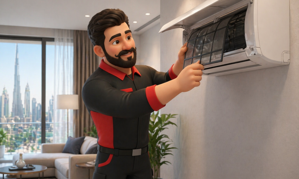 AC maintenance in Dubai service by Service Plix