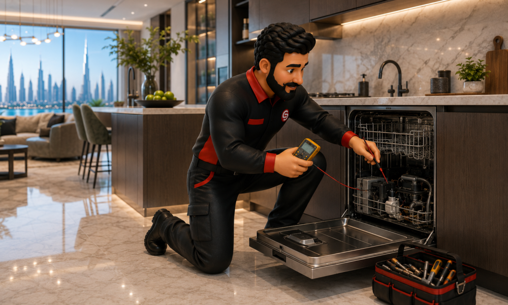 Dishwasher repair in Dubai by Service Plix