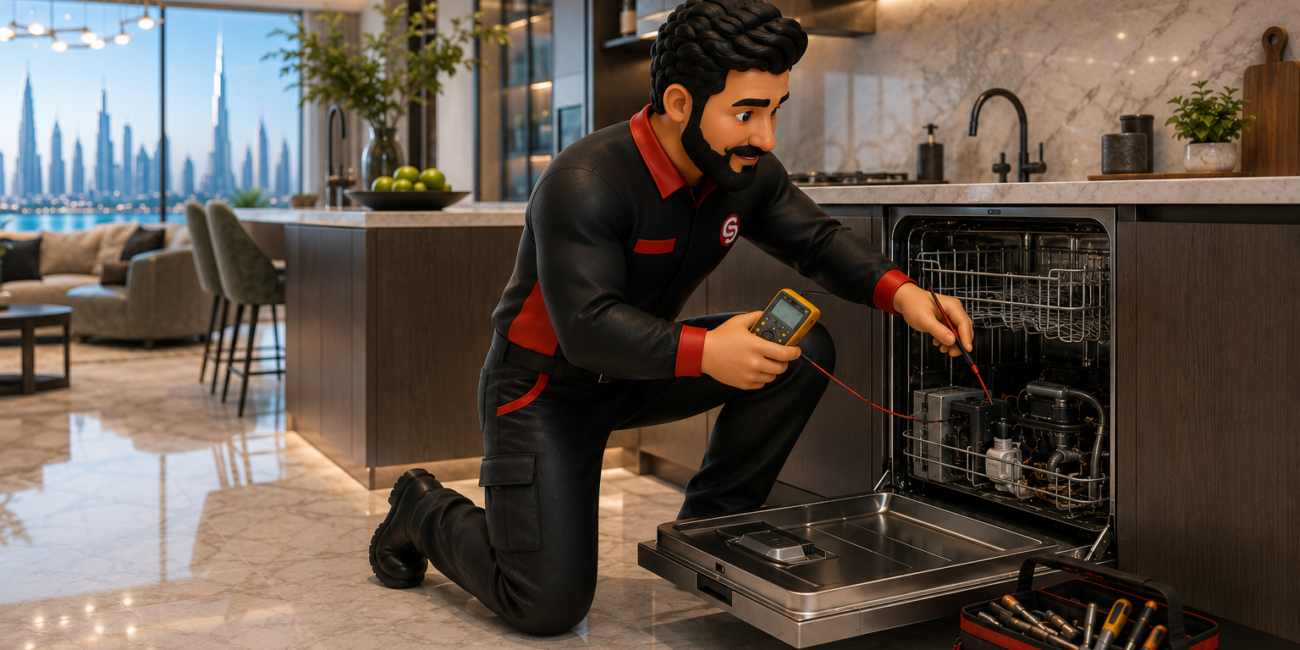 Dishwasher repair in Dubai by Service Plix