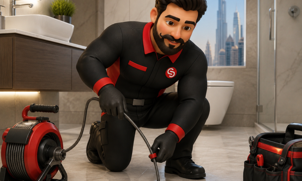 Drain cleaning in Dubai by Service Plix