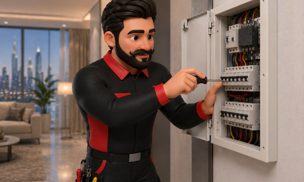 Electrical repair in Dubai by Service Plix