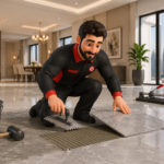 Flooring services in Dubai by Service Plix
