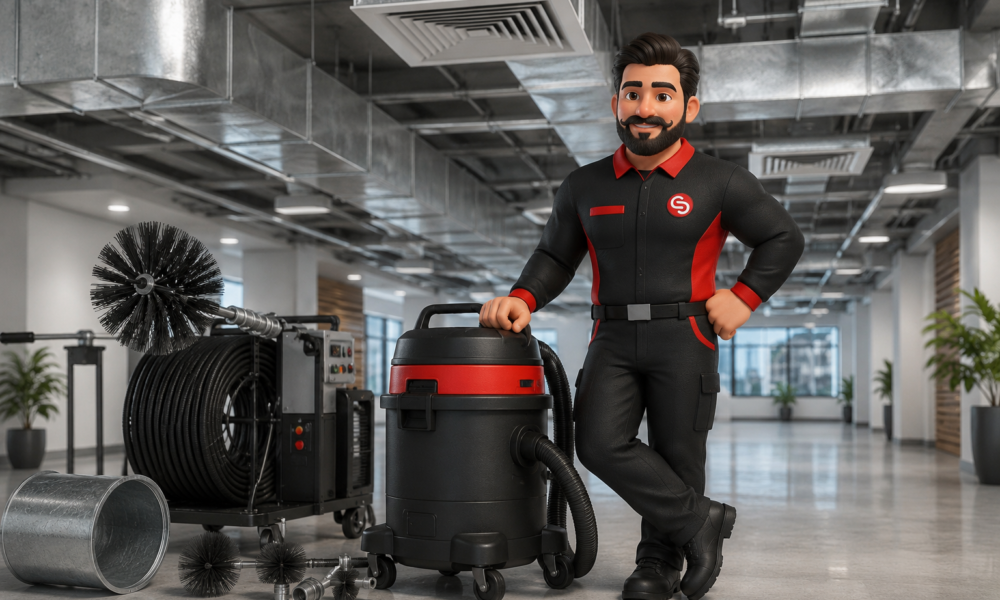 HVAC duct cleaning in Dubai by Service Plix