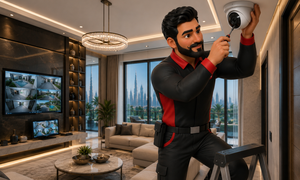Home security cameras in Dubai by Service Plix
