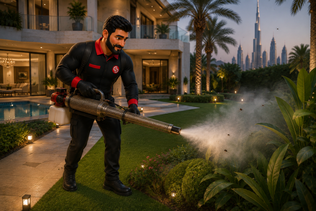 Mosquito control services in Dubai by Service Plix