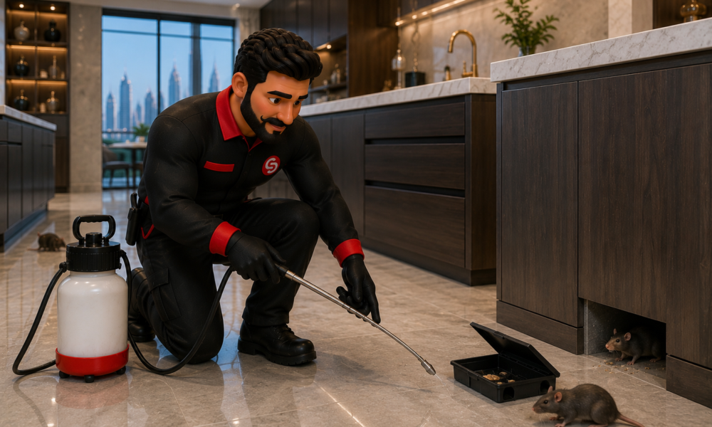 Rodent control in Dubai by Service Plix