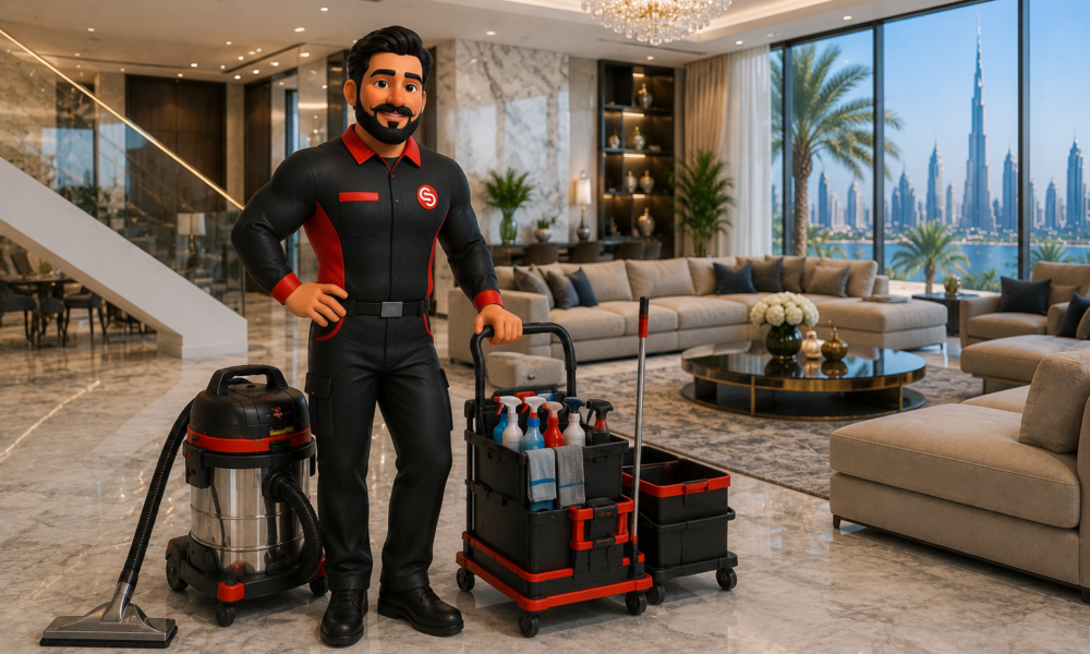 Villa cleaning services in Dubai by Service Plix
