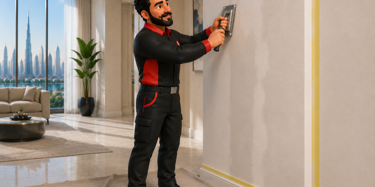 Villa painting in Dubai by Service Plix