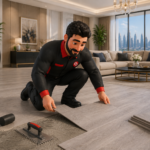 Vinyl flooring in Dubai by Service Plix