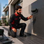 Wall waterproofing in Dubai by Service Plix