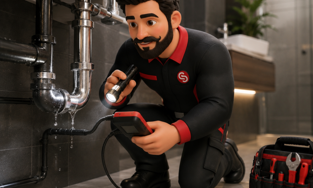 Water leak repair in Dubai by Service Plix